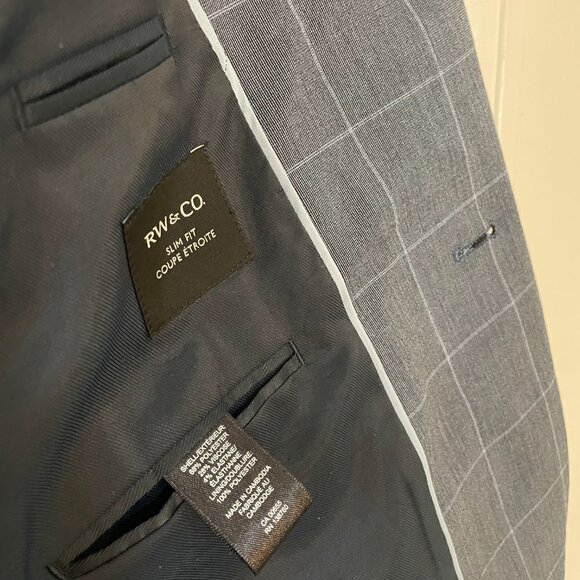 RW&CO Men's Suit Jacket Size 38 - Picture 2 of 4